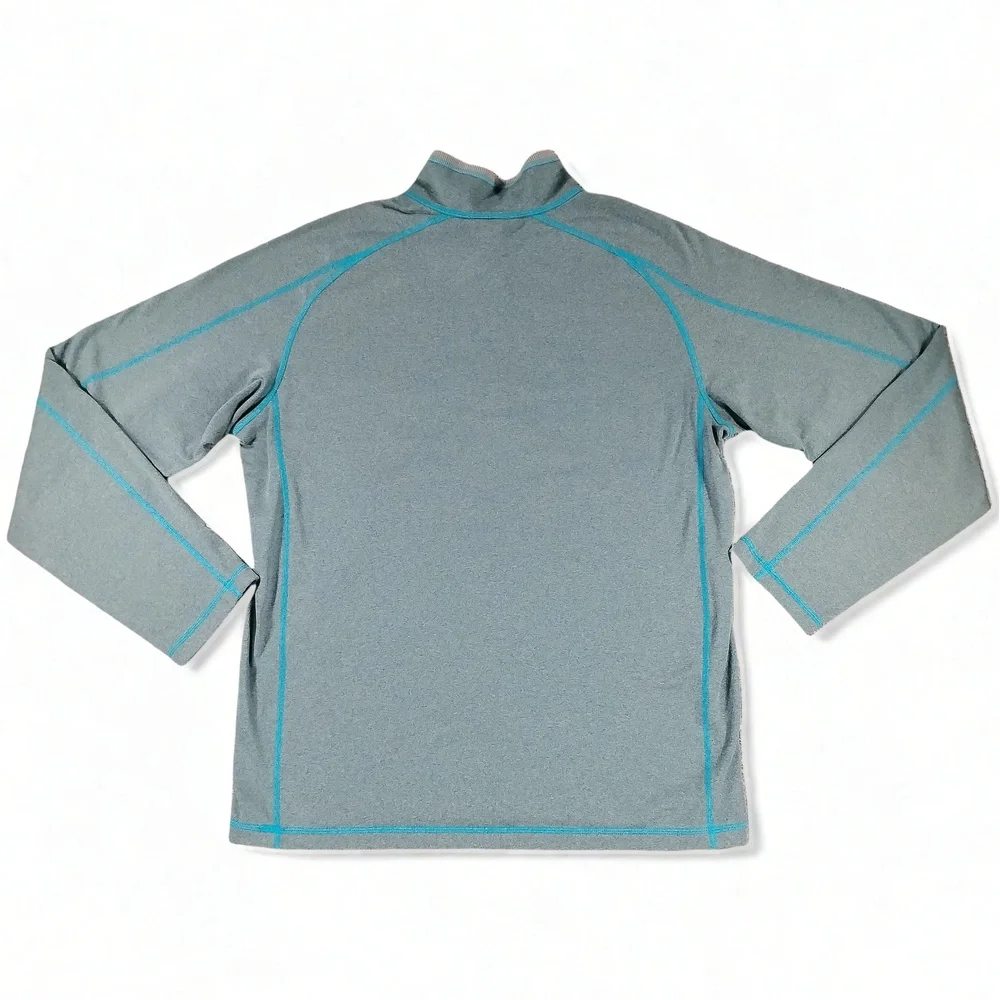 North Face 1/4 Zip Grid Fleece Pullover Men Large Polyester Gorpcore Minimalist
